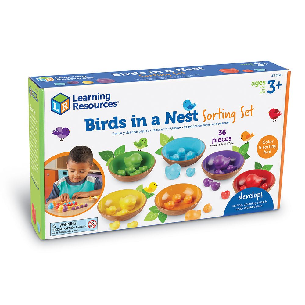 Birds in a Nest Sorting Set - Prepp'd Kids - Learning Resources
