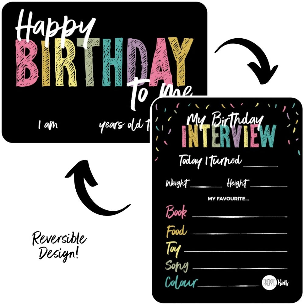 Birthday Board (Colour) - Prepp'd Kids - Prepp'd Kids