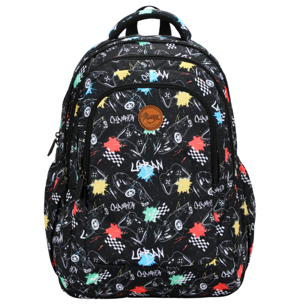 Black Urban Kids Backpack - Large - Prepp'd Kids - Alimasy