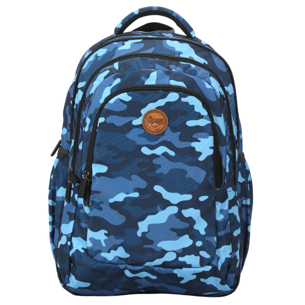 Blue Camo Kids Backpack - Large - Prepp'd Kids - Alimasy