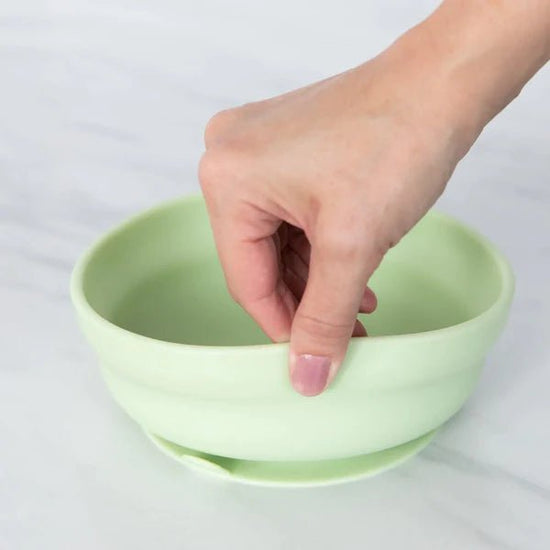 Bumkins Silicone Grip Bowl - Sage - Prepp'd Kids - Bumkins