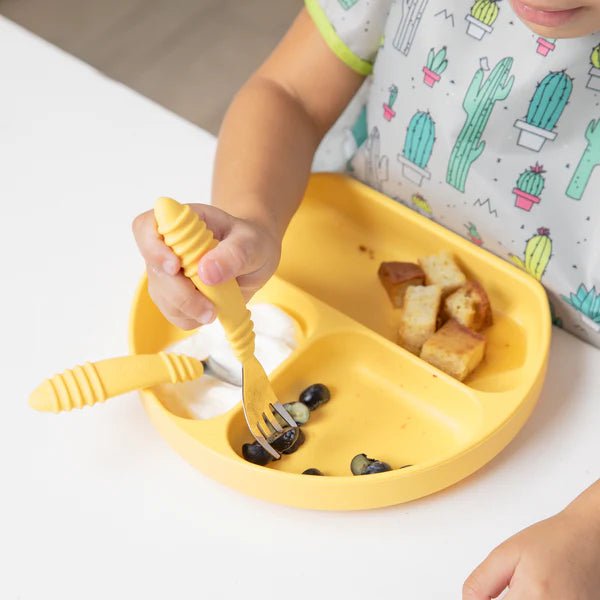 Bumkins Spoon and Fork - Pineapple - Prepp'd Kids - Bumkins