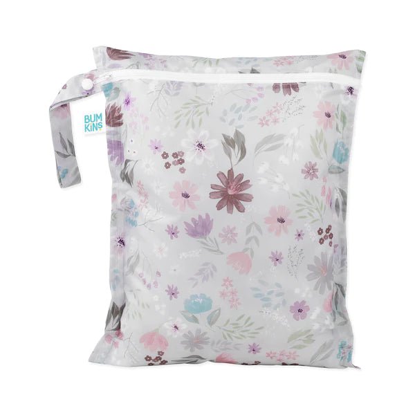 Bumkins Wet Bag - Floral - Prepp'd Kids - Bumkins