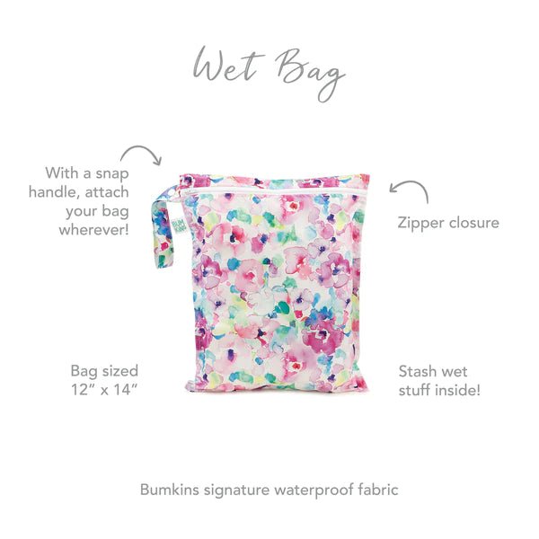 Bumkins Wet Bag - Watercolour - Prepp'd Kids - Bumkins