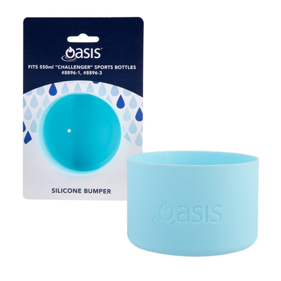 Bumper (to fit Oasis Challenger Sports Bottle 550ml) - Island Blue - Prepp'd Kids - Oasis
