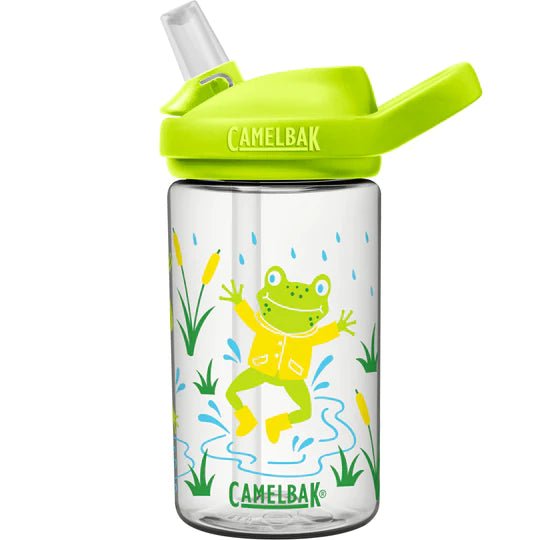 Camelbak Eddy Kids 400ml Drink Bottle - Jumping Frogs - Prepp'd Kids - CamelBak
