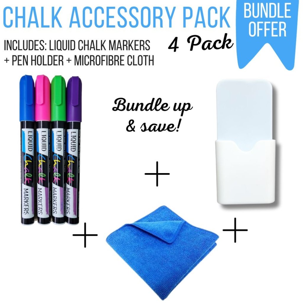 Chalk Accessory Pack (4 Pack) - Prepp'd Kids - Prepp'd Kids