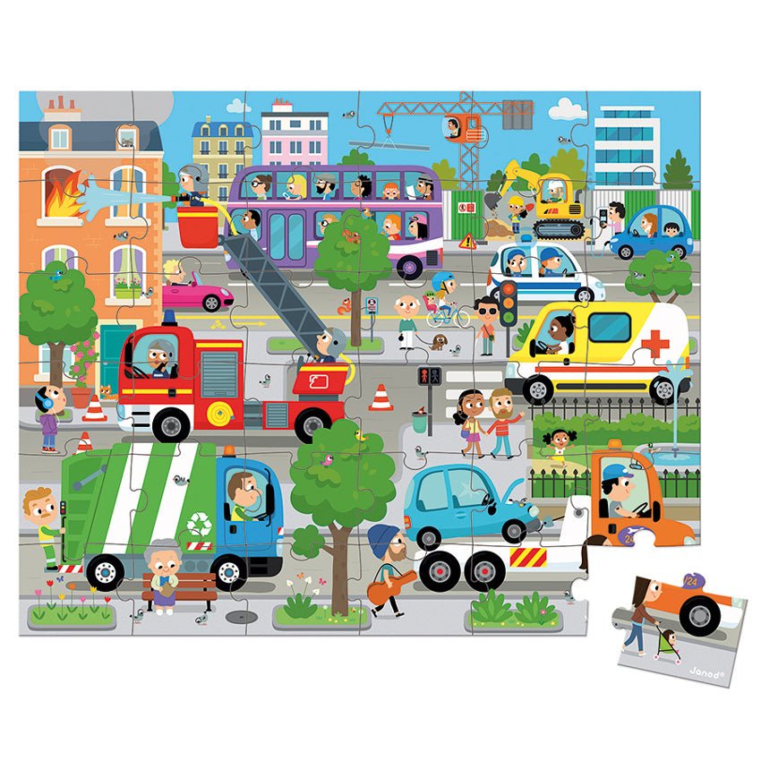 City Puzzle - Prepp'd Kids - Janod