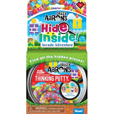 Crazy Aaron's Thinking Putty - Arcade Adventure (Hide Inside) - Prepp'd Kids - Crazy Aarons