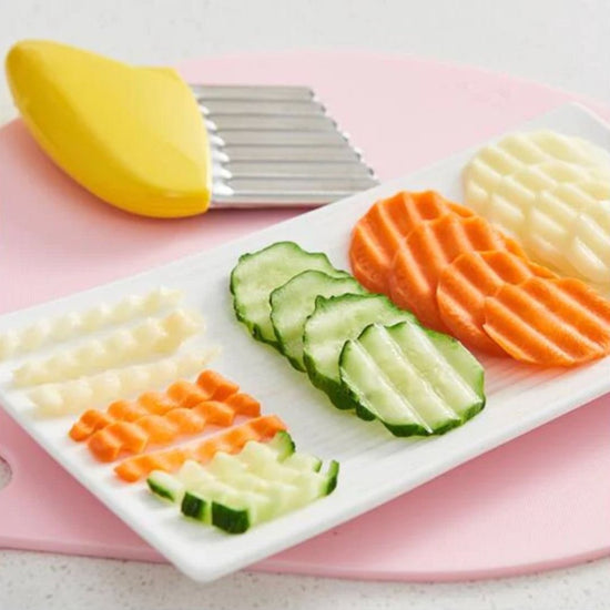Crinkle Vegetable Cutter - Prepp'd Kids - Prepp'd Kids