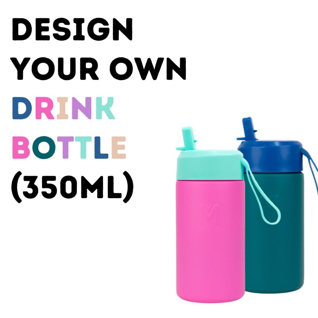 Design your own Drink Bottle (350ml) - Prepp'd Kids - MontiiCo