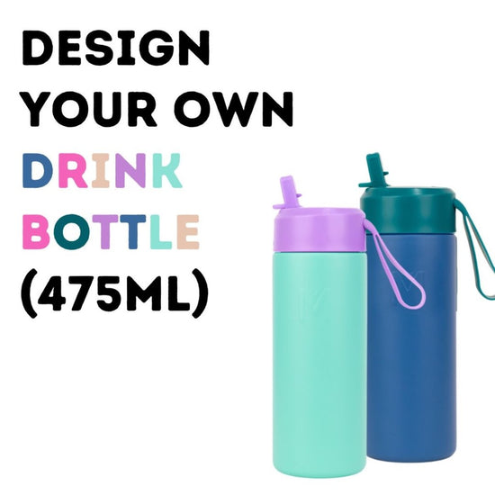 Design your own Drink Bottle (475ml) - Prepp'd Kids - MontiiCo