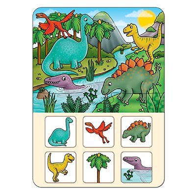 Dinosaur Lotto - Prepp'd Kids - Orchard Toys