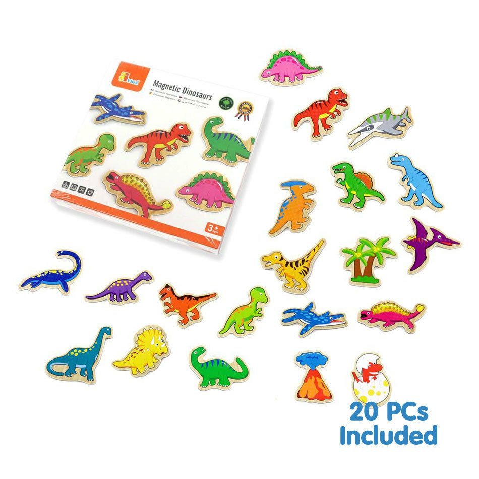 Dinosaur Magnets - Prepp'd Kids - Viga