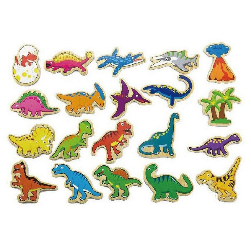 Dinosaur Magnets - Prepp'd Kids - Viga