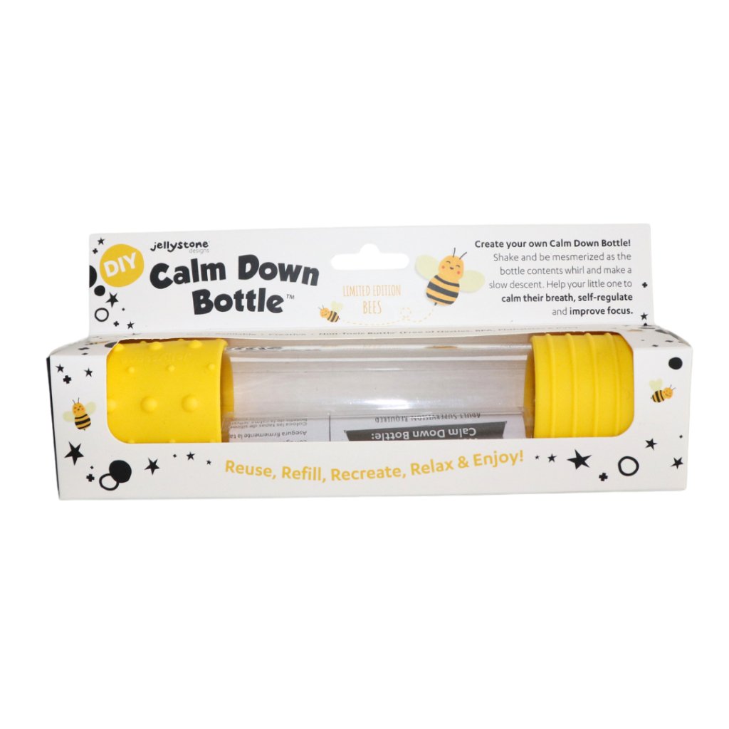 DIY Calm Down Bottle - Bees - Prepp'd Kids - Jellystone Designs