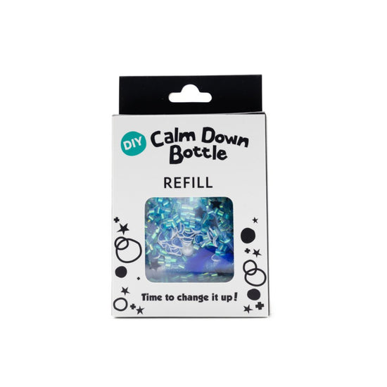 DIY Calm Down Bottle Refill - Ocean - Prepp'd Kids - Jellystone Designs