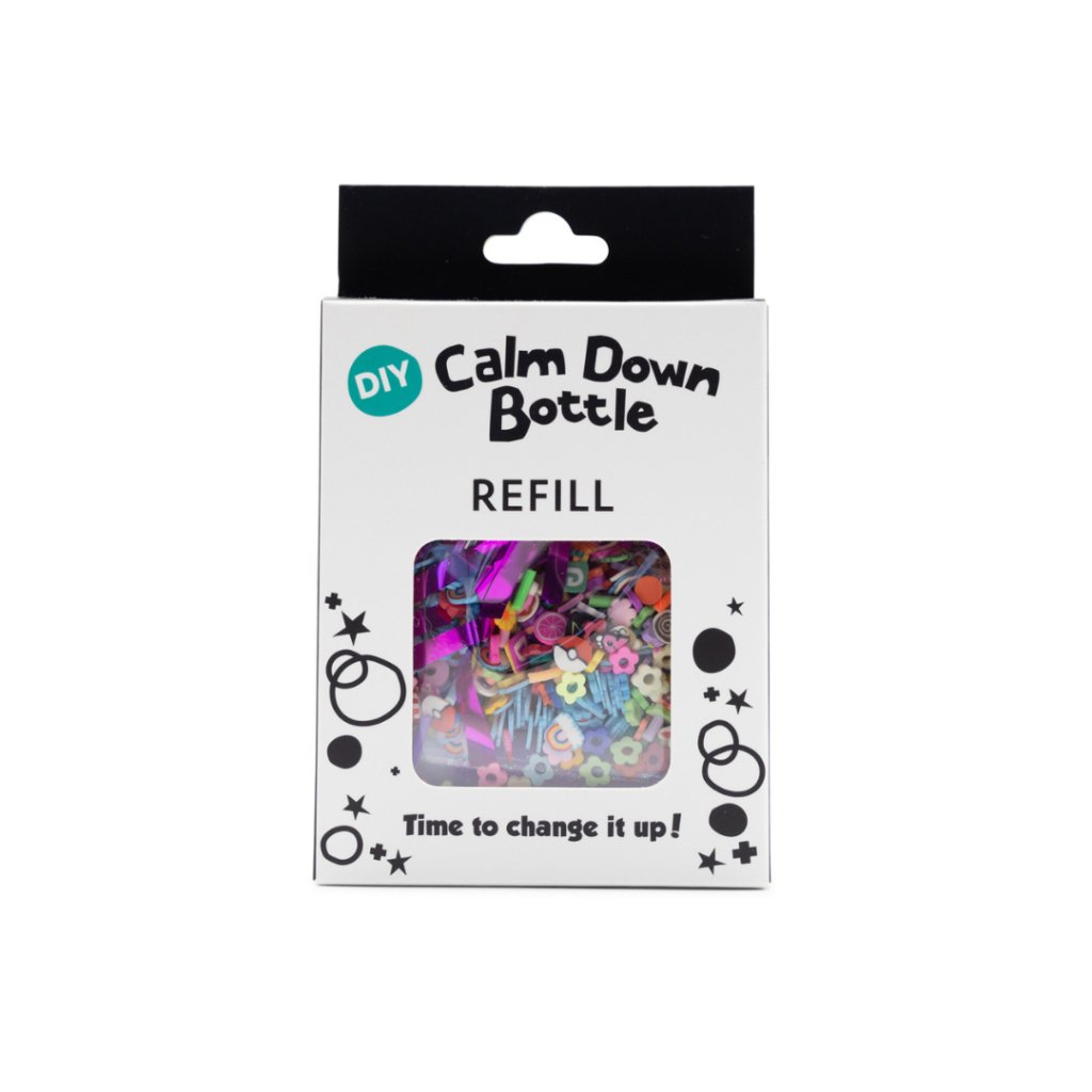 DIY Calm Down Bottle Refill - Rainbow - Prepp'd Kids - Jellystone Designs