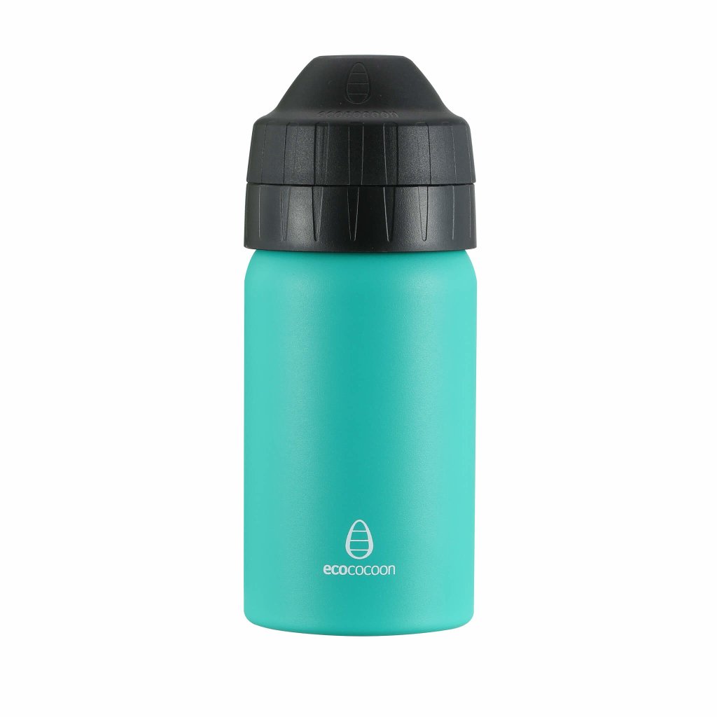 Ecococoon 350ml Drink Bottle - Emerald Green - Prepp'd Kids - Ecococoon