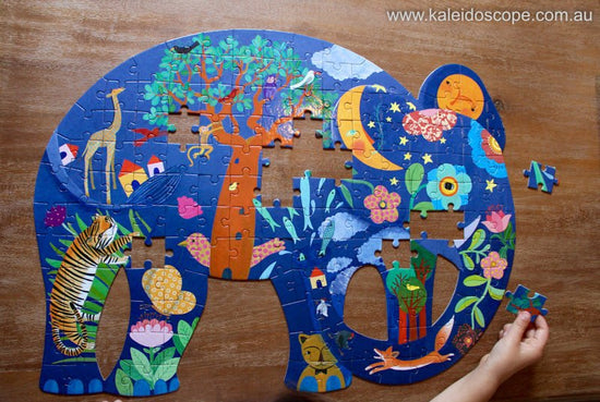 Elephant 150pc Art Puzzle - Prepp'd Kids - Djeco