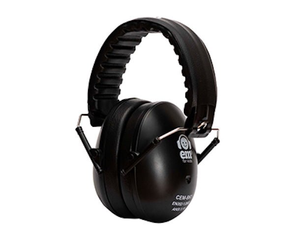 EMS for Kids Earmuffs - Black - Prepp'd Kids - Ems