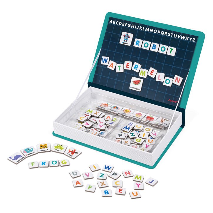 English Alphabet Magnetibook - Prepp'd Kids - Janod