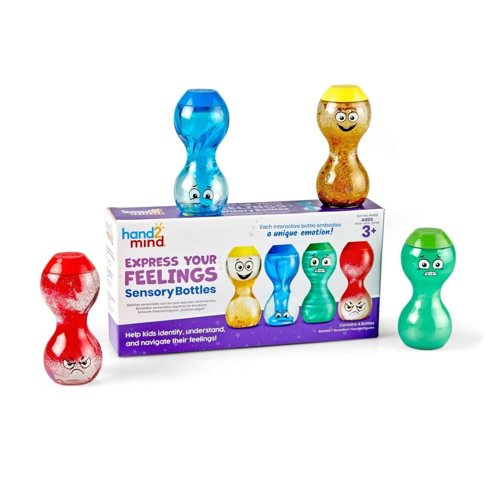 Express Your Feelings Sensory Bottles - Prepp'd Kids - Hand2Mind