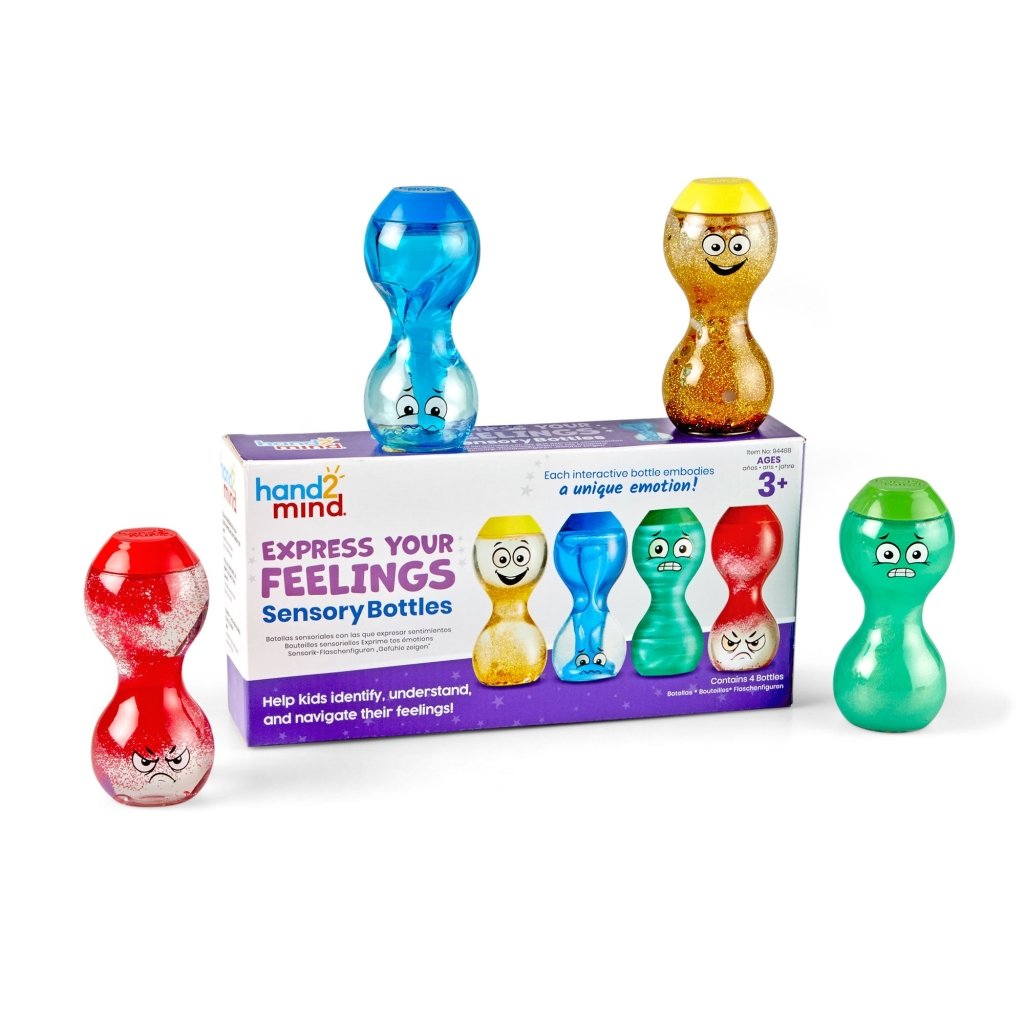 Express Your Feelings Sensory Bottles - Prepp'd Kids - Hand2Mind