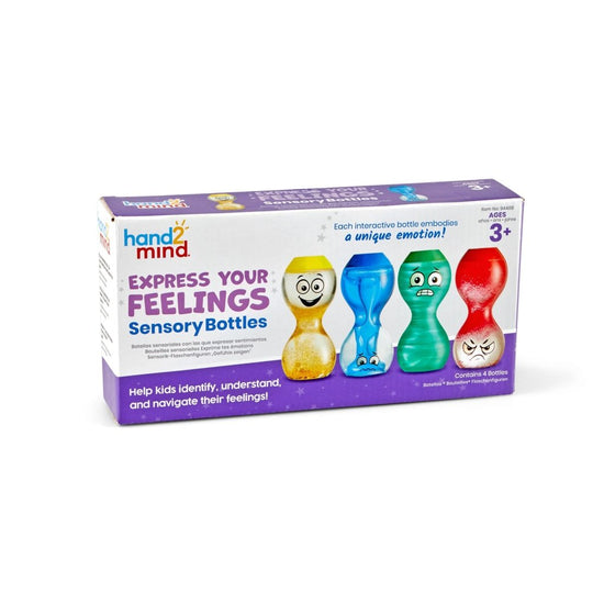 Express Your Feelings Sensory Bottles - Prepp'd Kids - Hand2Mind