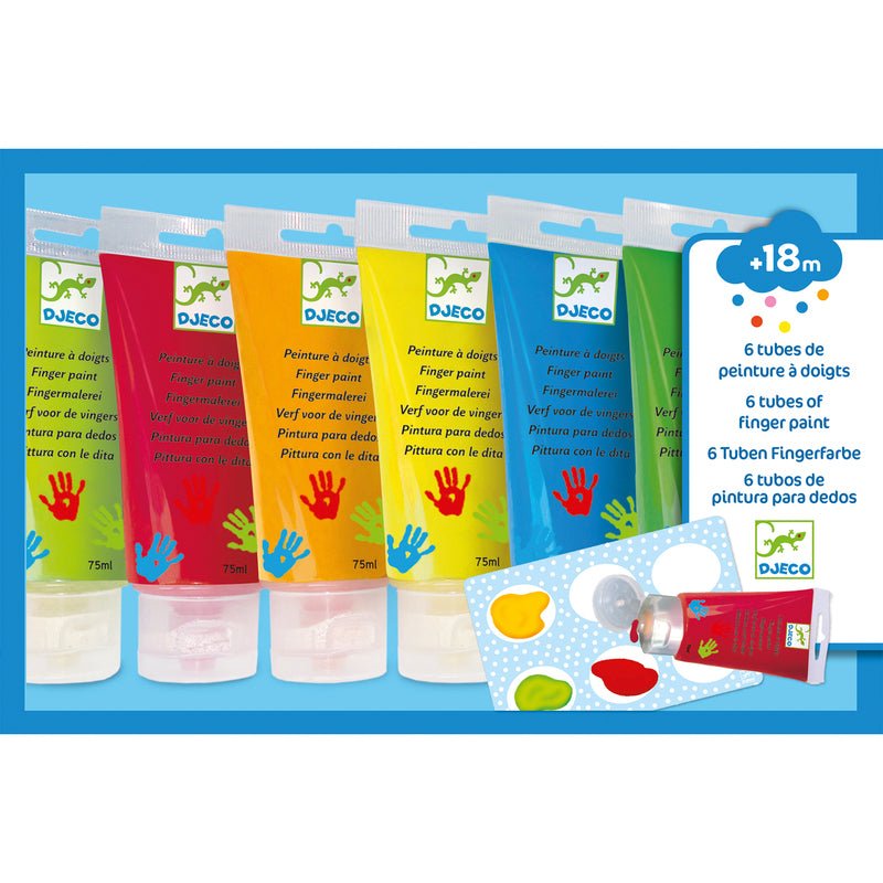 
                  
                    Finger Paint Tubes - Prepp'd Kids - Djeco
                  
                