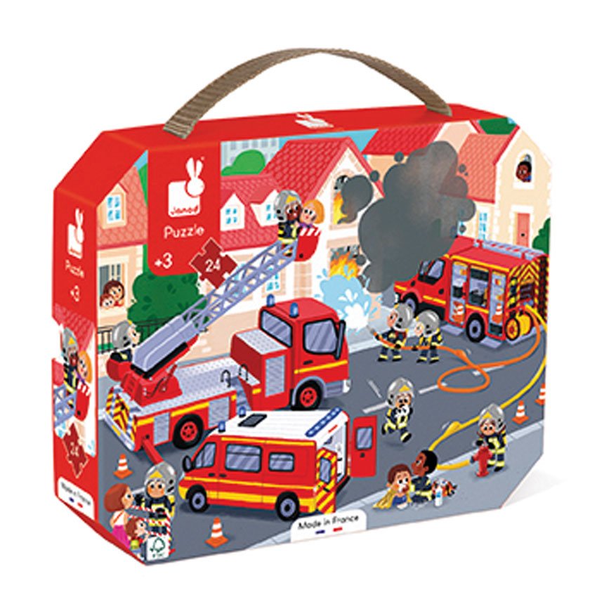 Firemen Puzzle - Prepp'd Kids - Janod