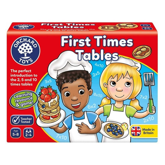 First Times Tables - Prepp'd Kids - Orchard Toys