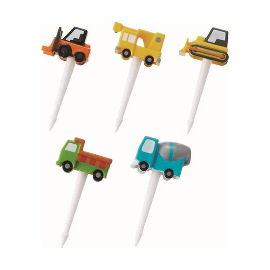 Food Picks - Construction Vehicles - Prepp'd Kids - Torune