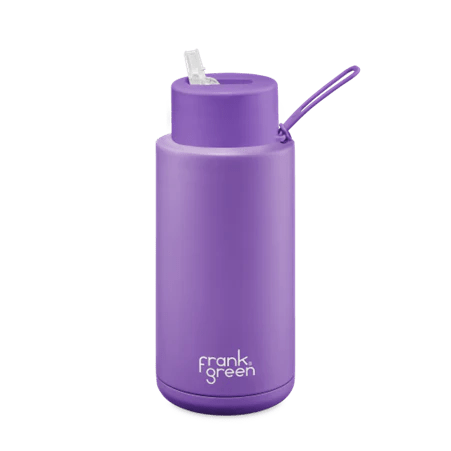 Frank Green Reusable Bottle - Cosmic Purple (34oz / 1L) - Prepp'd Kids - Frank Green