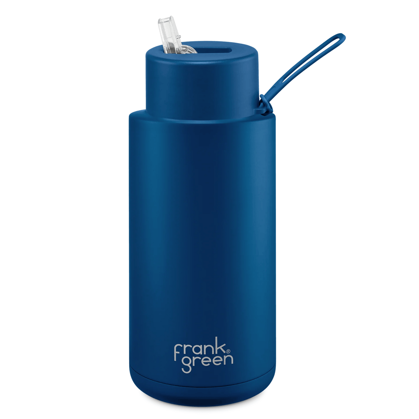 Frank Green Reusable Bottle - Deep Ocean (34oz / 1L) - Prepp'd Kids - Frank Green