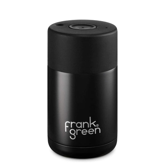 Frank Green Reusable Coffee Cup - Midnight Black (10oz / 295ml) - Prepp'd Kids - Frank Green