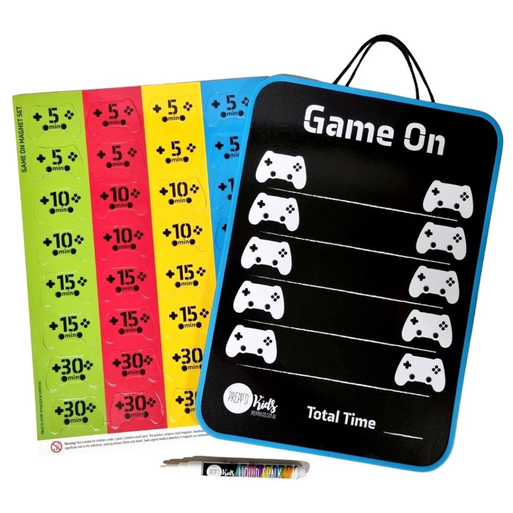 
                  
                    Game On Chore Chart (A4) - Prepp'd Kids - Prepp'd Kids
                  
                