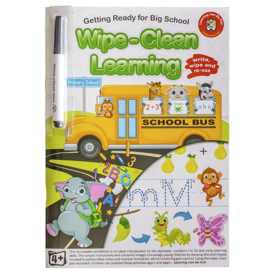 Get Ready for Big School - Wipe-Clean Learning - Prepp'd Kids - Learning Can Be Fun