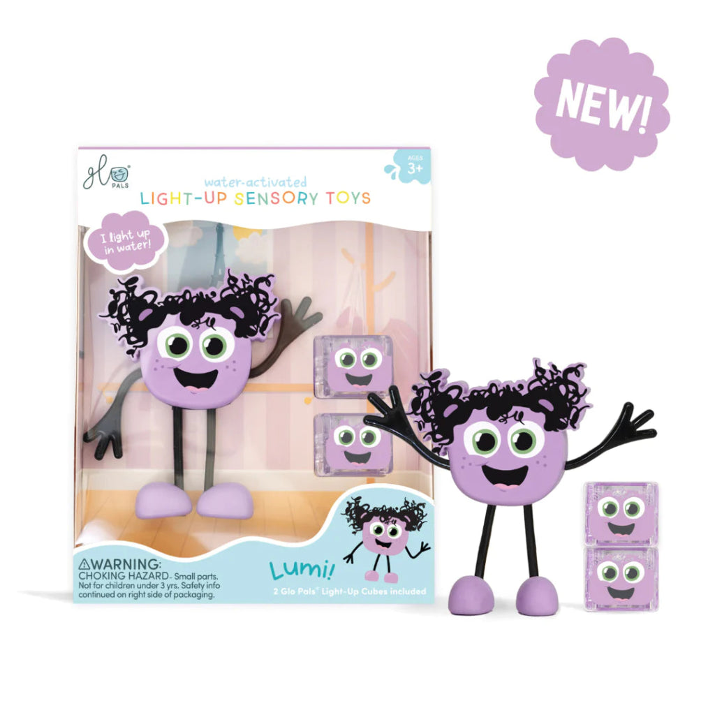 Glo Pal Character Lumi (Purple) - Prepp'd Kids - Glo Pals