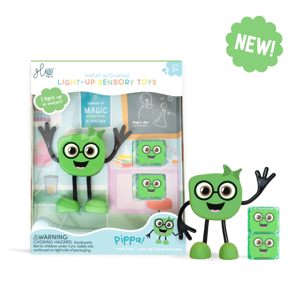 Glo Pal Character Pippa (Green) - Prepp'd Kids - Glo Pals