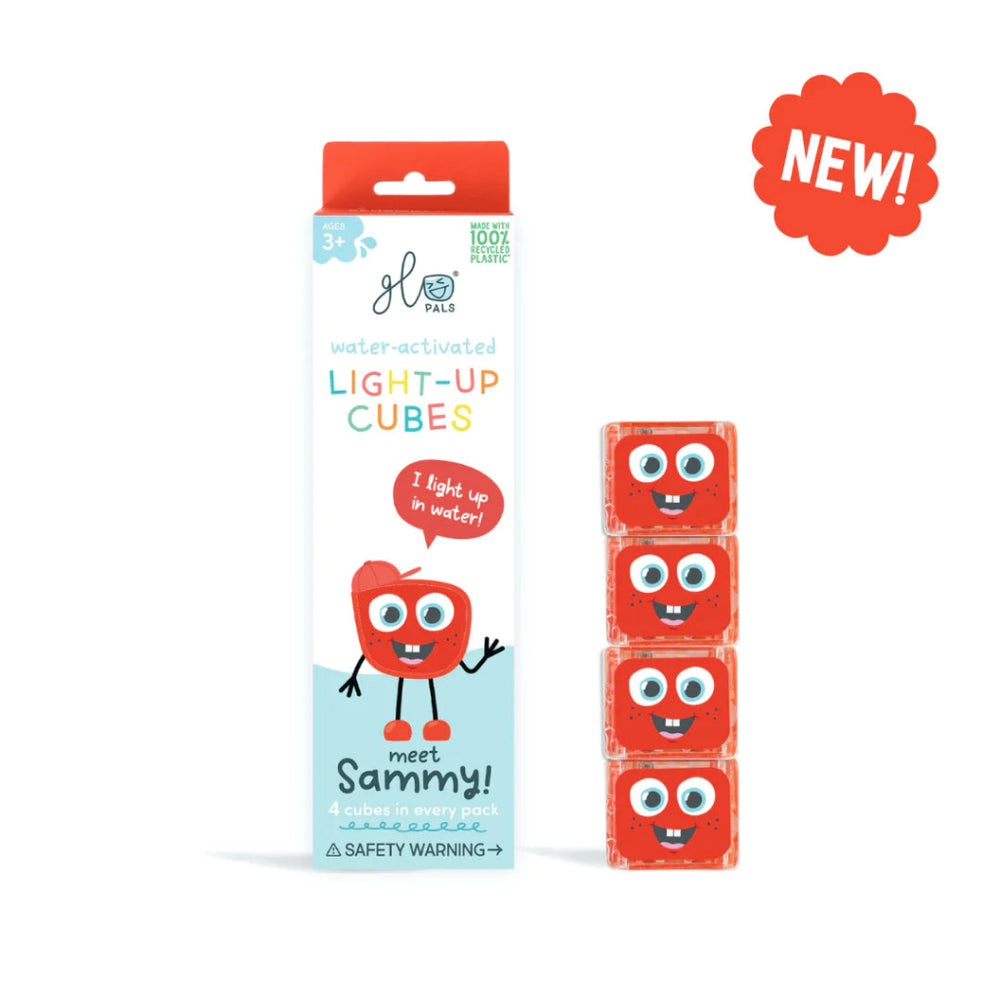
                  
                    Glo Pal Cube Sammy (Red) - Prepp'd Kids - Glo Pals
                  
                