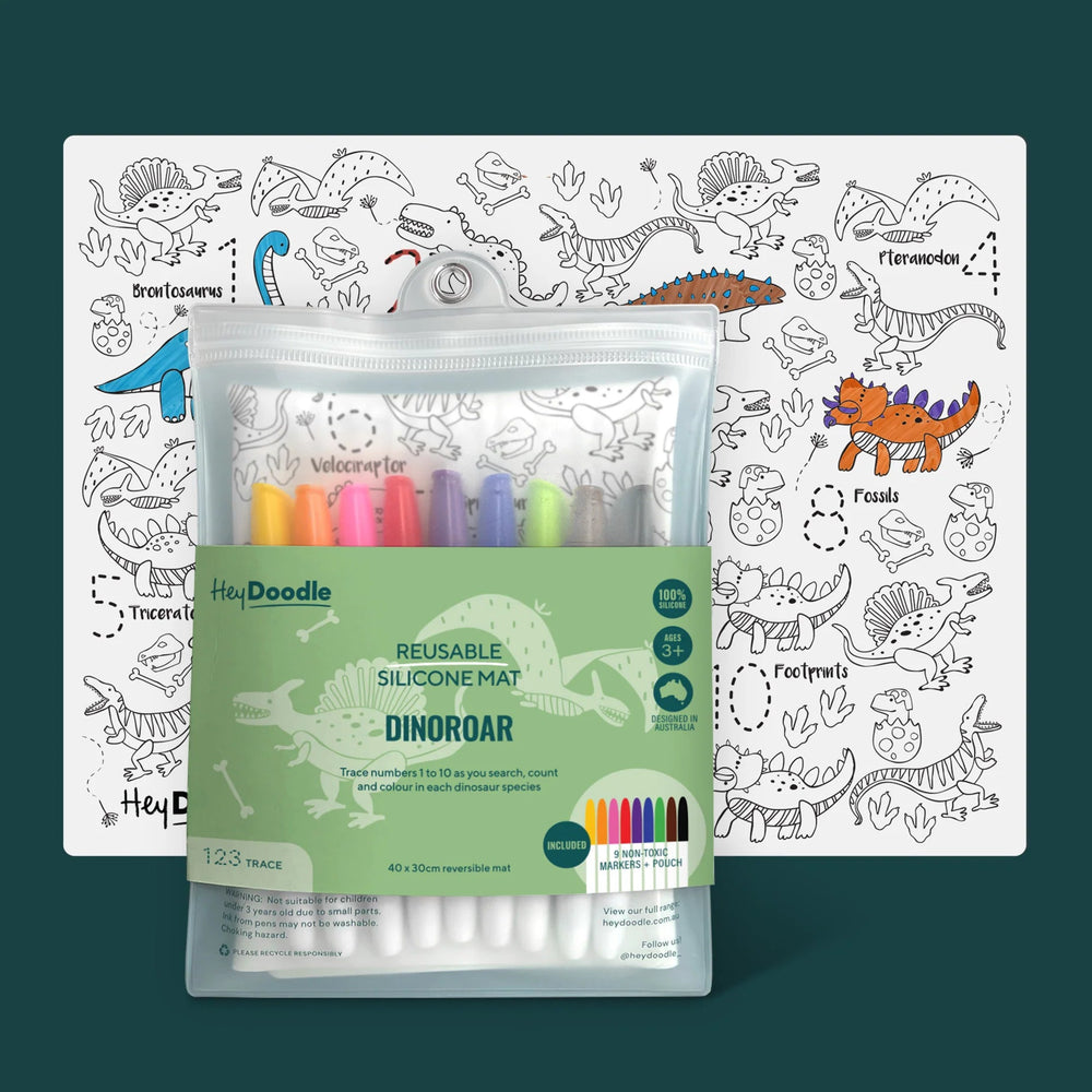 
                  
                    Hey Doodle - DinoRoar Mat - Prepp'd Kids - HeyDoodle
                  
                