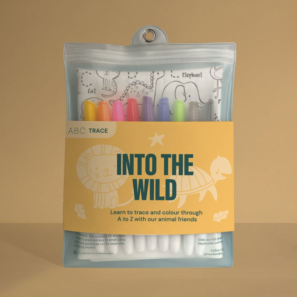 Hey Doodle - Into the Wild Mat - Prepp'd Kids - HeyDoodle