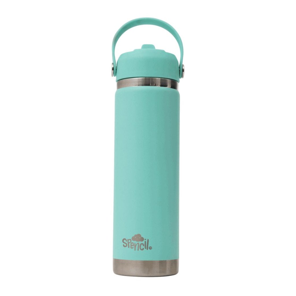 Insulated Drink Bottle (650ml) - Mint - Prepp'd Kids - Spencil