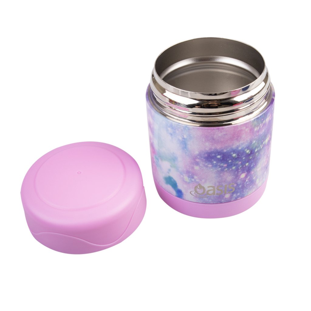 Insulated Food Flask (300ml) - Galaxy - Prepp'd Kids - Oasis