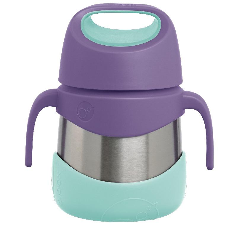 Load image into Gallery viewer, Insulated Food Jar - Lilac Pop - Prepp&amp;#39;d Kids - B.box

