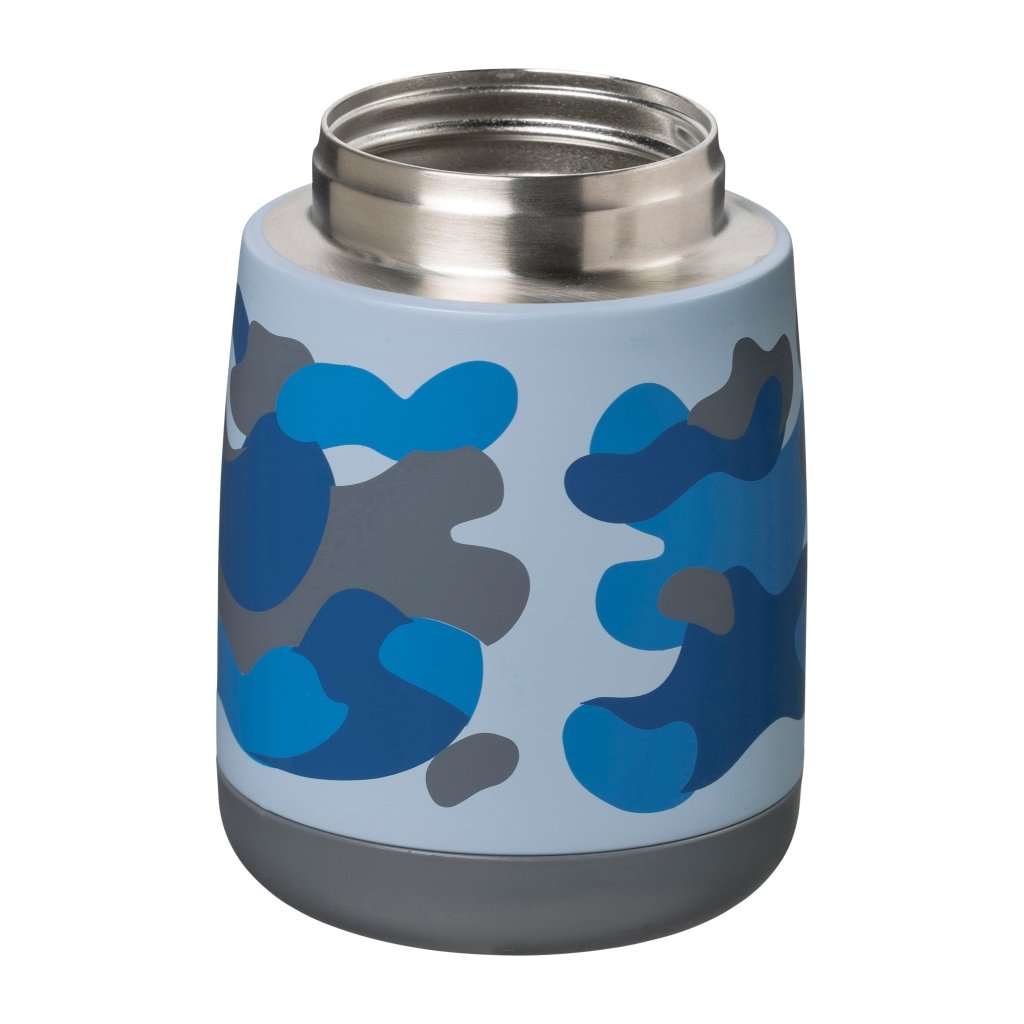 Insulated Food Jar (mini) - Blue Camo - Prepp'd Kids - B.box