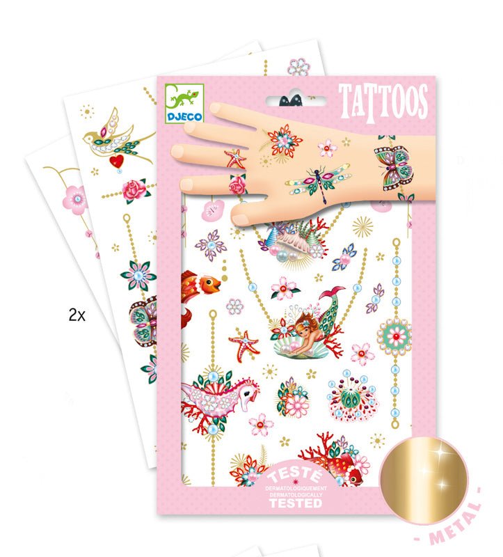 Jewels Tattoos - Prepp'd Kids - Djeco