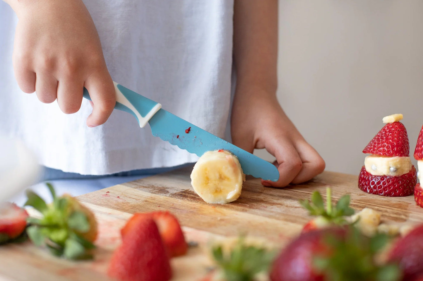 KiddiKutter Knife - Sky Blue (Limited Edition) - Prepp'd Kids - KiddiKutter