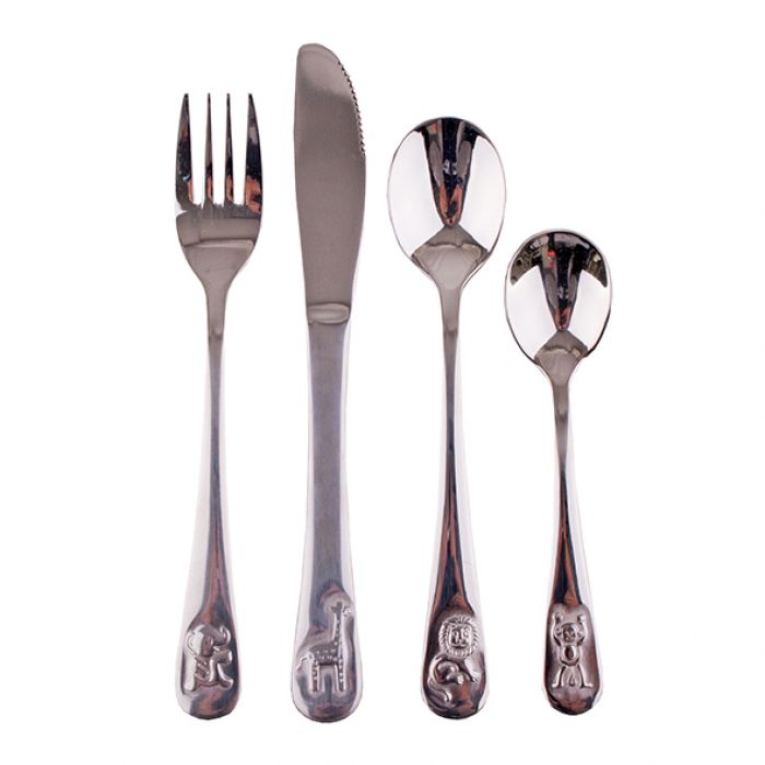 Kids Cutlery Set - Zoo - Prepp'd Kids - D.Line